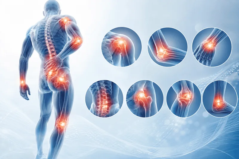 Evaluación de dolor agudo o crónico de cadera, rodilla, espalda, tobillo, hombro, codo o muñeca